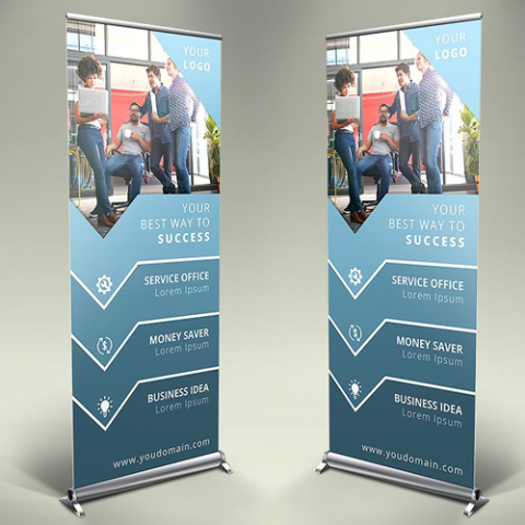 Pull Up Banner Printing Ottawa - Printing Shark